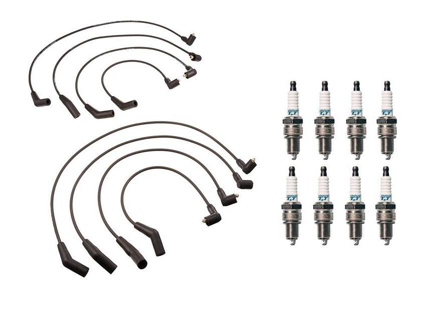 Audi Land Rover Ignition Wire Kit (8 Pieces) 101000039AB - Denso